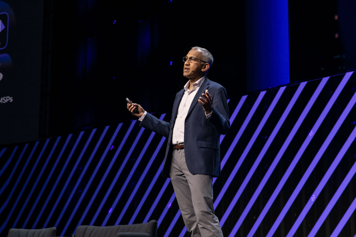 ◤ 圖一，Nutanix 執行長 Rajiv Ramaswami。
