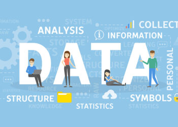 Data concept illustration.