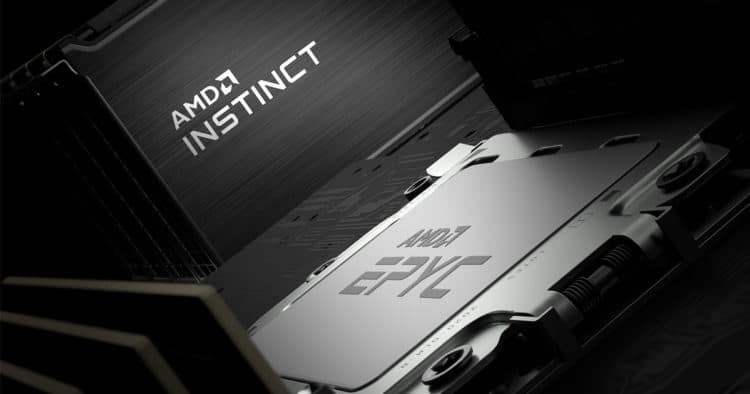 1200 amd epyc處理器與全新instinct mi100加速器