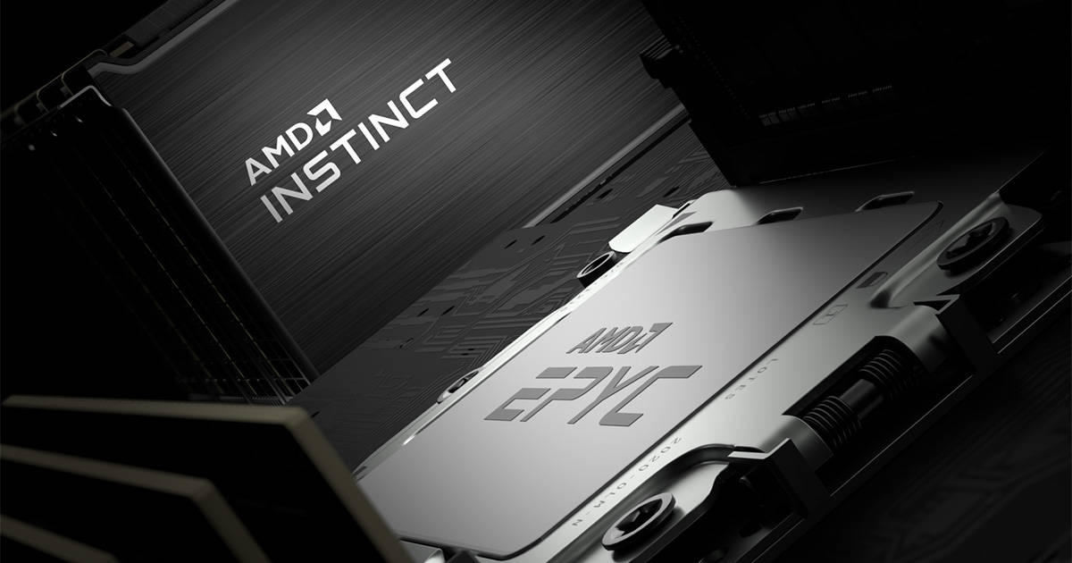 1200 Amd Epyc處理器與全新instinct Mi100加速器