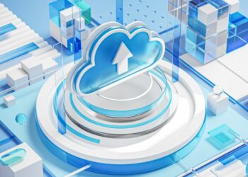 1200 cloud storage services icon concept technology symbol 3d render