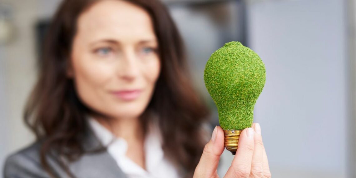 1200 Concept Renewable Energy With Light Bulb