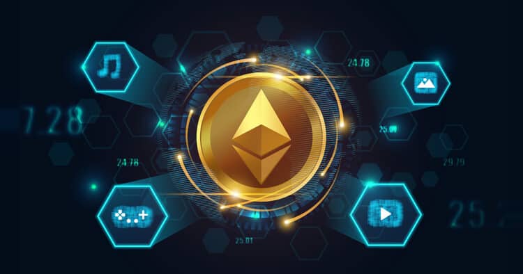 Representation and depiction of ethereum network