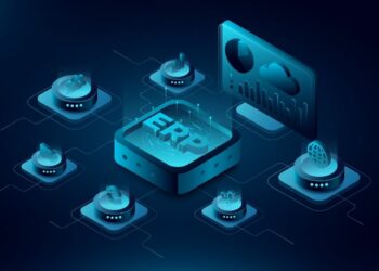 1200 isometric erp illustration