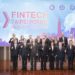 2020台北金融科技論壇，主辦單位與外館長官合影