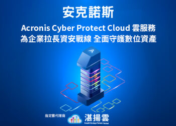 Acronis Cyber Protect Cloud雲服務 完整涵蓋NIST網路安全框架 為企業拉長資安戰線 全面守護數位資產