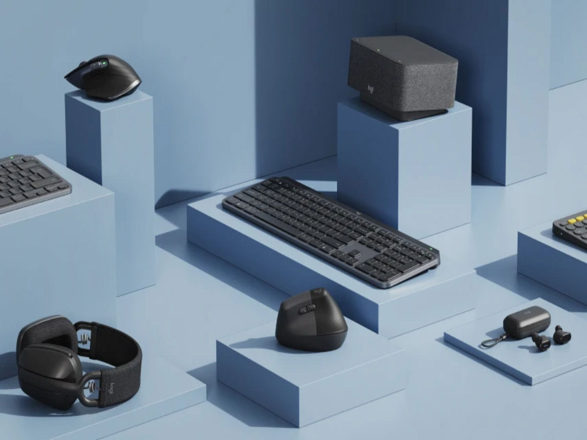 Logitech for Business 個人協作辦公方案，滿足多種不同職務的配置組合，包含鍵盤、滑鼠、耳機和個人攝影機，四大個人桌面方案全面助力高效辦公。