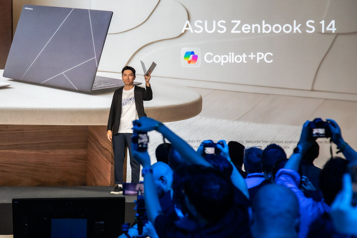 ASUS Unveils new Zenbook S 14 Copilot+ PC powered by Intel Core Ultra processor (Series 2)