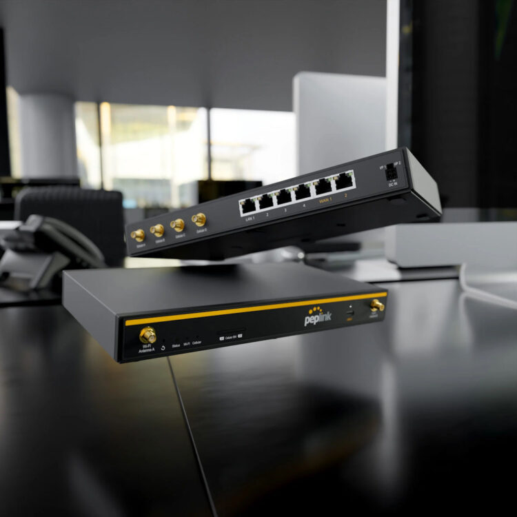 Peplink B one 5G 雙WAN路由器 ＆eSIM共享計劃可 5G 直接上網免月費！