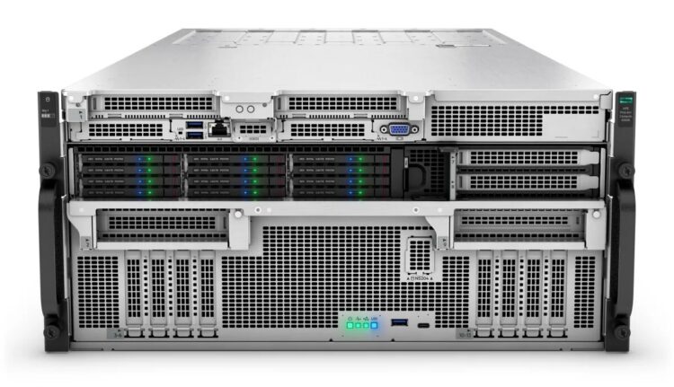 專為大型複雜AI模型訓練任務所設計的HPE ProLiant Compute XD685。