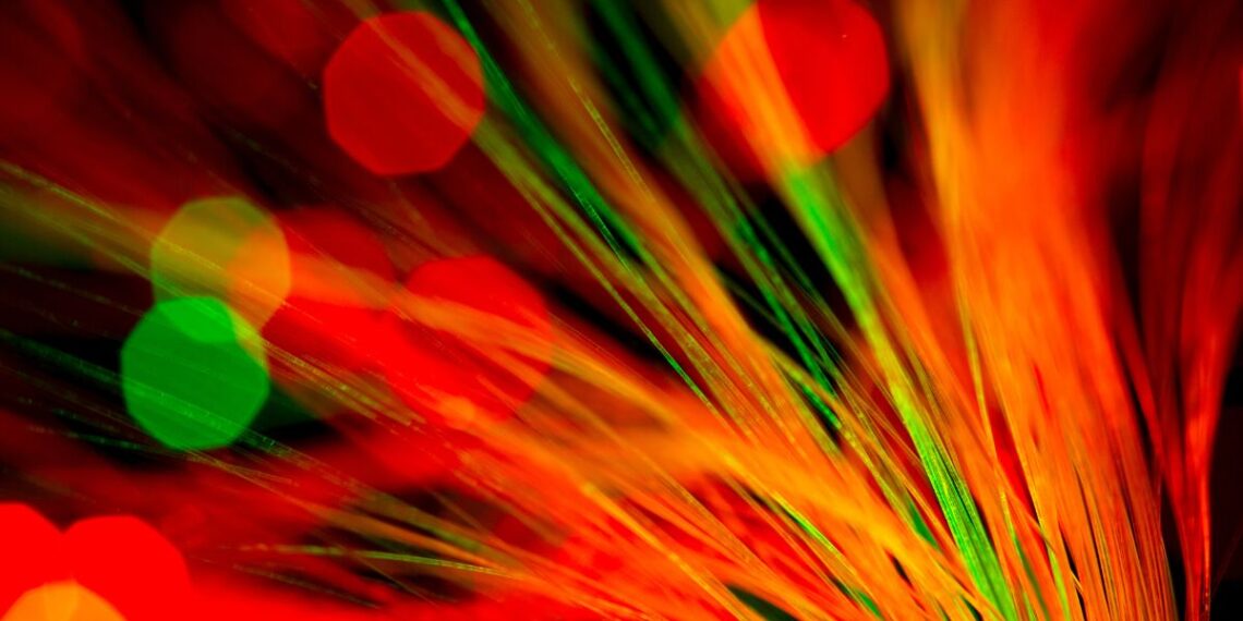 1200 Beautiful Optical Fiber Detail