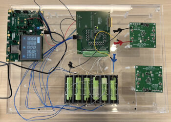 Adi展示ai Bms智慧電源管理系統參考設計。