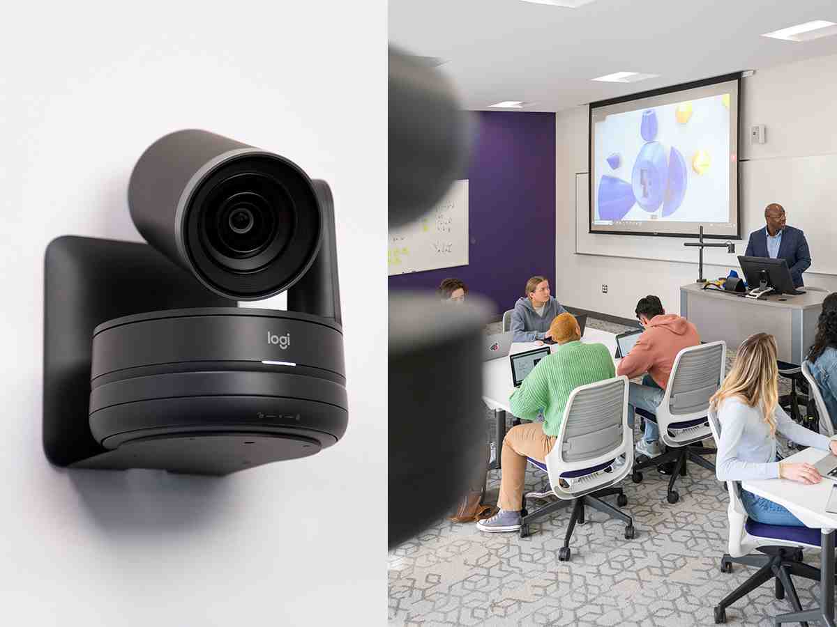 Logitech Rally Camera Streamline Kit 支援鏡頭切換與遠端管理，操作直覺、部署彈性，適用大型會議與混合學習場域。