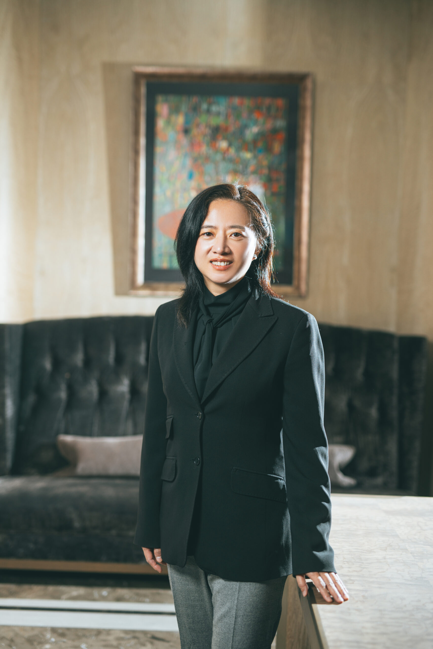 ◤ 秀傳醫療體系營運中心執行長黃靖媛,亦是中區醫院資訊 e 聯盟的初始推動者。