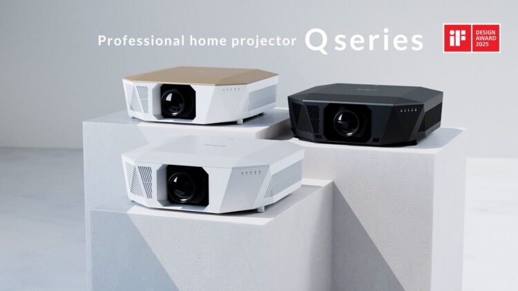 Epson 以 QL 鑽石機系列家用投影機低調奢華的設計，勇奪 iF 設計獎