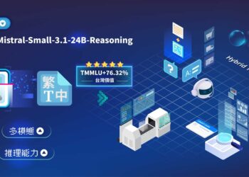 FFM-Mistral-Small-3.1-24B-Reasoning 融合台灣價值觀與在地場景模型推理能力優化，支援多模態理解、Hybrid Thinking模式與垂直場域應用。