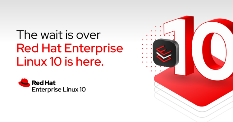 Red Hat Enterprise Linux 10 全面推出，於跨混合環境中提供強化的智慧與安全性
