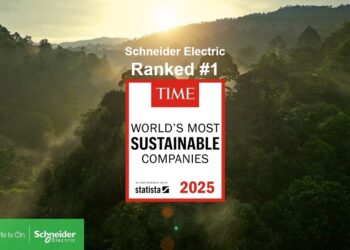施耐德電機再登《時代雜誌》2025年全球最永續企業榜首