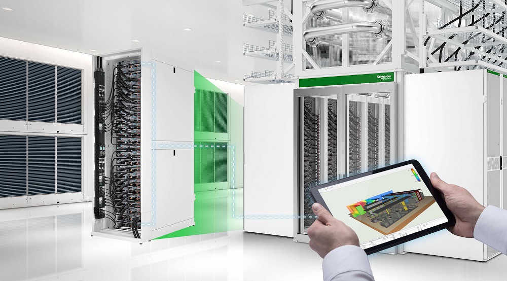 施耐德電機全新模組化 EcoStruxure™ Pod 資料中心與 EcoStruxure™ 機櫃解決方案亮相，支援高密度 AI 工作負載的散熱與配電需求，具備快速部署與彈性擴展優勢