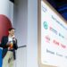 Google Cloud台灣總經理陳愷新於Google Cloud Summit Taipei現場介紹漸強實驗室入列Google Cloud合作夥伴