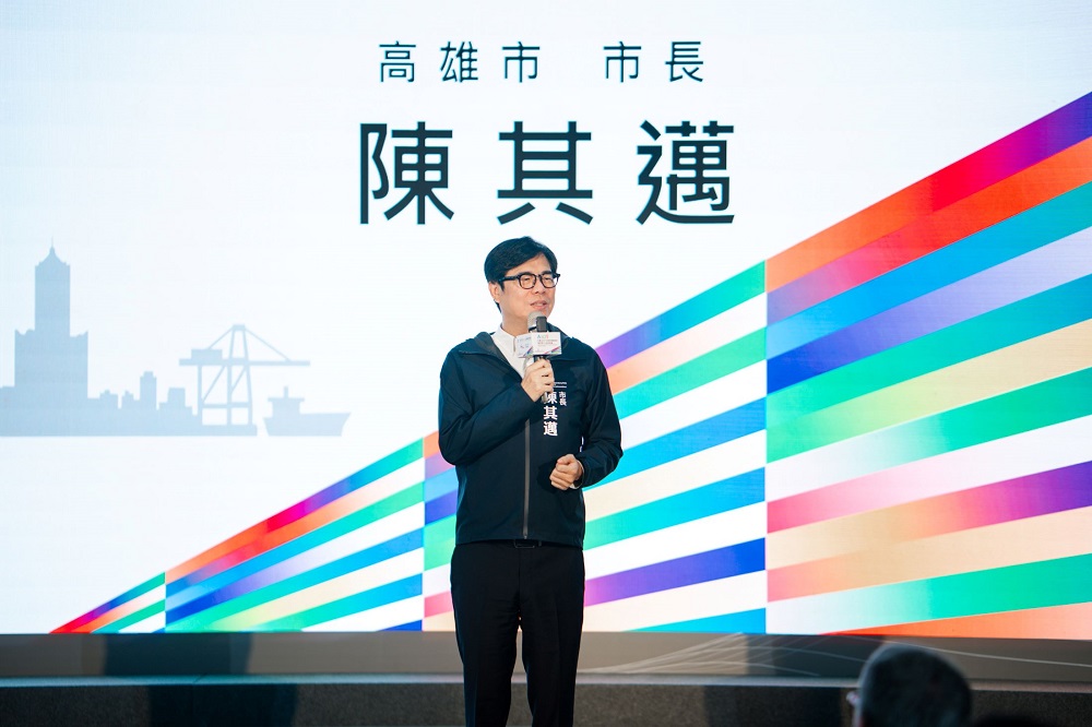 高雄市長陳其邁出席思科與晉泰科技合作成立「亞灣 AIOT 生態系發展基地暨研發中心」啟動儀式
