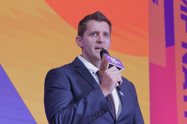 Jamf 亞太區副總裁兼總經理 Kieran O’ Connor 特別來台，為活動拉開序幕。