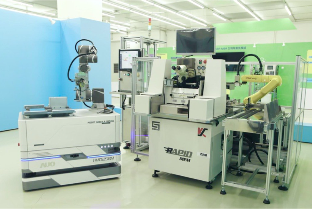 ◤ 宇沛永續針對半導體封裝場域痛點，提供的iAMHS一站式解決方案，創造產能提升至少10%的效益