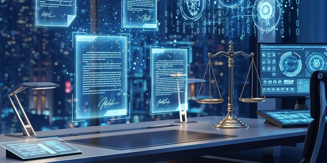 Ju you wei lai ji shu jie mian de fa lu ban gong shi