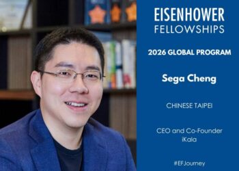 iKala 董事長程世嘉榮獲 2026 年美國艾森豪獎，讓世界看見台灣 AI 軟實力。