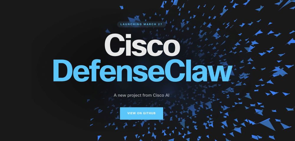 思科推出安全代理框架DefenseClaw,讓開發與資安流程運作更加順暢