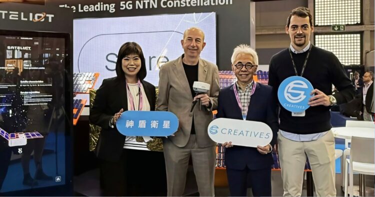 神盾衛星(Creative5)攜手 Sateliot 推動全球 Hybrid 衛星物聯網連接