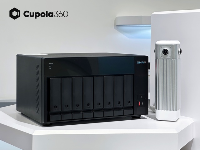 結合Cupola360相機與網路儲存伺服器之「全景時空膠囊組」