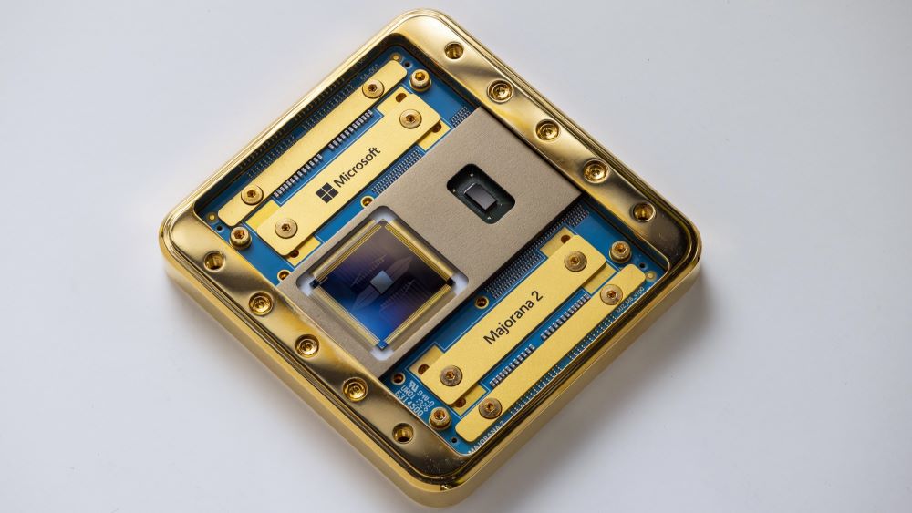 微軟新一代拓樸量子晶片 Majorana 2 以 Microsoft Discovery 的 agentic AI 協助完成開發。