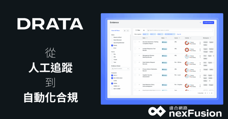 從人工蒐證到自動化合規,盛合網路協助台灣企業大幅提升資安治理效率