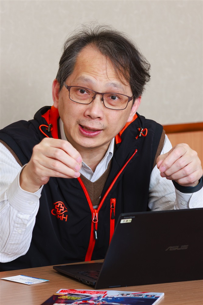 長庚醫療財團法人資訊事業部協理李嘉浩