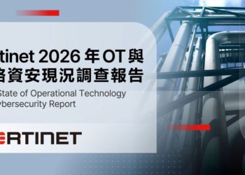 Fortinet 2026年OT與網路資安現況調查報告指出，攻擊者潛伏數週甚至數月的攻擊事件持續增加。組織應加速建立整合式OT安全策略，提升整體可視性、強化風險治理與事件應變能力。