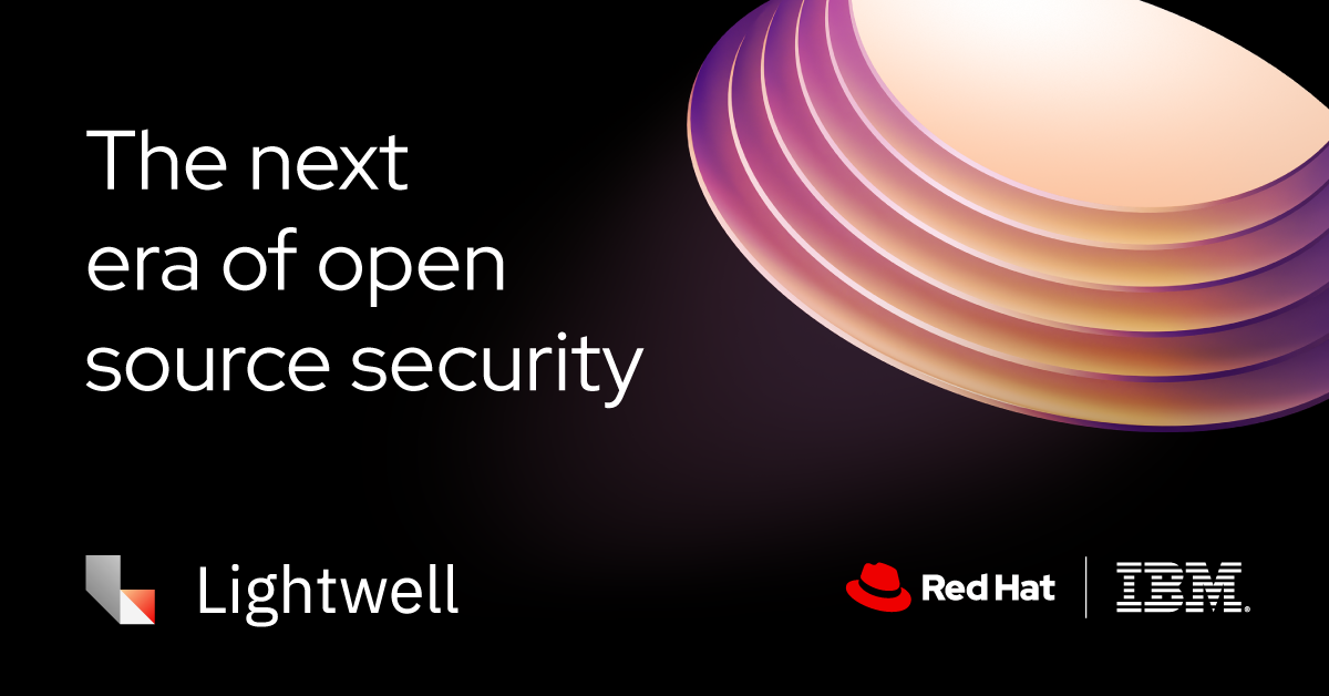 Lightwell 以 Red Hat 與 IBM 的開源安全服務為核心，主打 AI 時代的開源供應鏈安全與漏洞修補能力。