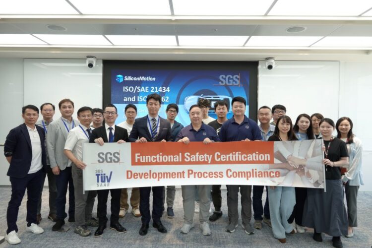 慧榮科技取得 ISO/SAE 21434 車用網路安全流程認證,強化車用產品網路安全與風險管理