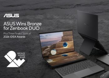 華碩 Zenbook DUO 摘下 IDEA 銅獎　多款產品同步挺進決選 