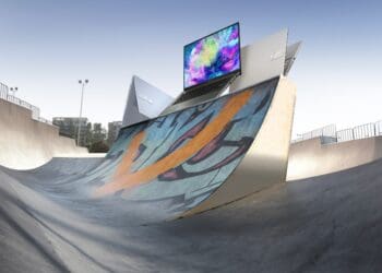 Asus vivobook s 14x oled 共有日光銀、晨曦灰、午夜黑三色選擇。