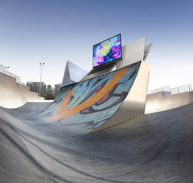 Asus vivobook s 14x oled 共有日光銀、晨曦灰、午夜黑三色選擇。