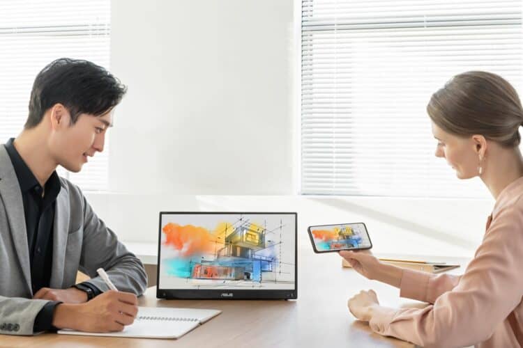 Asus zenscreen go mb16awp內建無線wi fi鏡像功能，不需透過任何線材或額外的應用程式，即可支援ios、android、macos與windows 10等裝置，在較大螢幕分享影音多媒體。