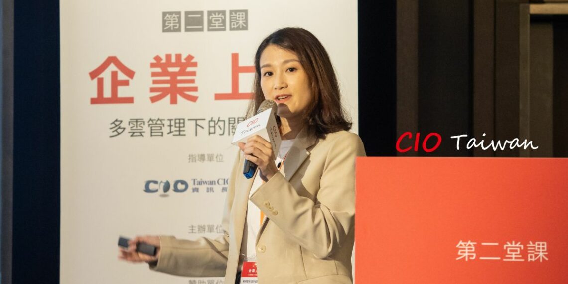 ◤ 易得雲端客戶經理錢鎮亞。