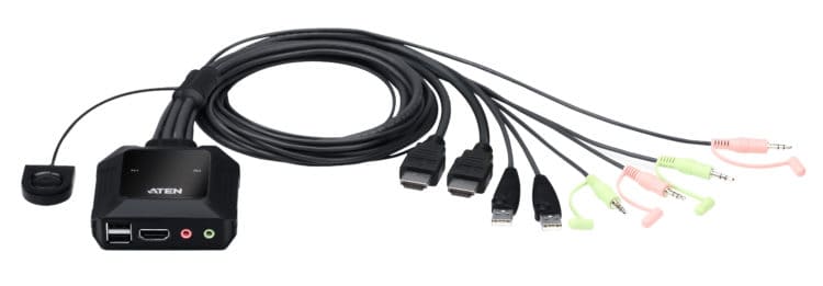 ATEN宏正自動科技發表新款4K HDMI KVM多電腦切換器