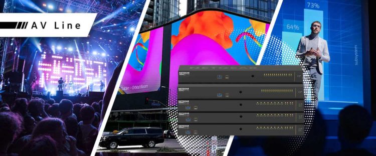 NETGEAR推出為專業影音（AV over IP）而生的交換器 – M4250系列