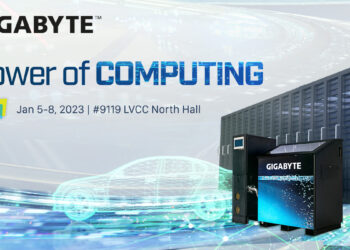 技嘉以高效能運算及自駕車系統推進CES 2023，展示數位轉型的「Power of Computing」