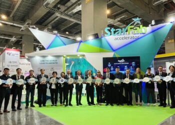 Starfab 以六大智慧星系打造ai主題館。