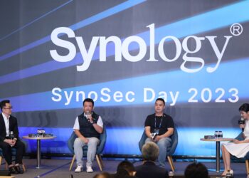Synosec03 陽程科與飛雁與會分享使用 synology 解決方案經驗，肯定備份與還原效率優異