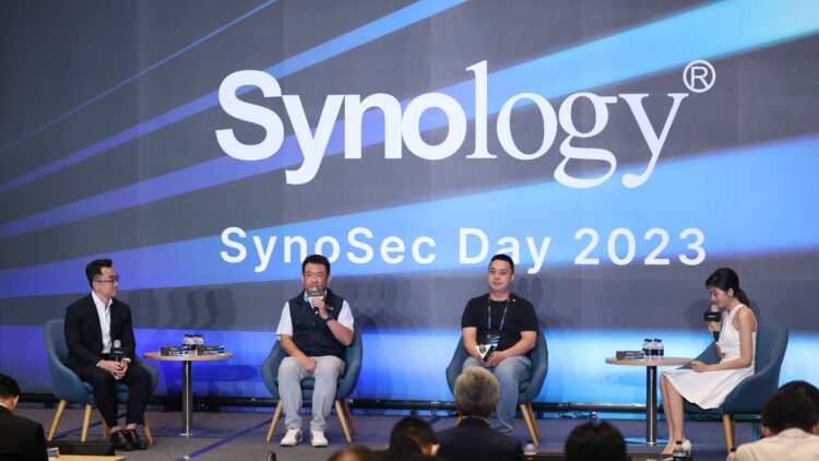 Synosec03 陽程科與飛雁與會分享使用 synology 解決方案經驗，肯定備份與還原效率優異