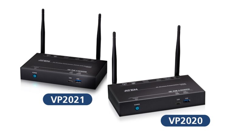 ATEN推出 4K 無線簡報切換器，成就高效率 BYOD 協作
